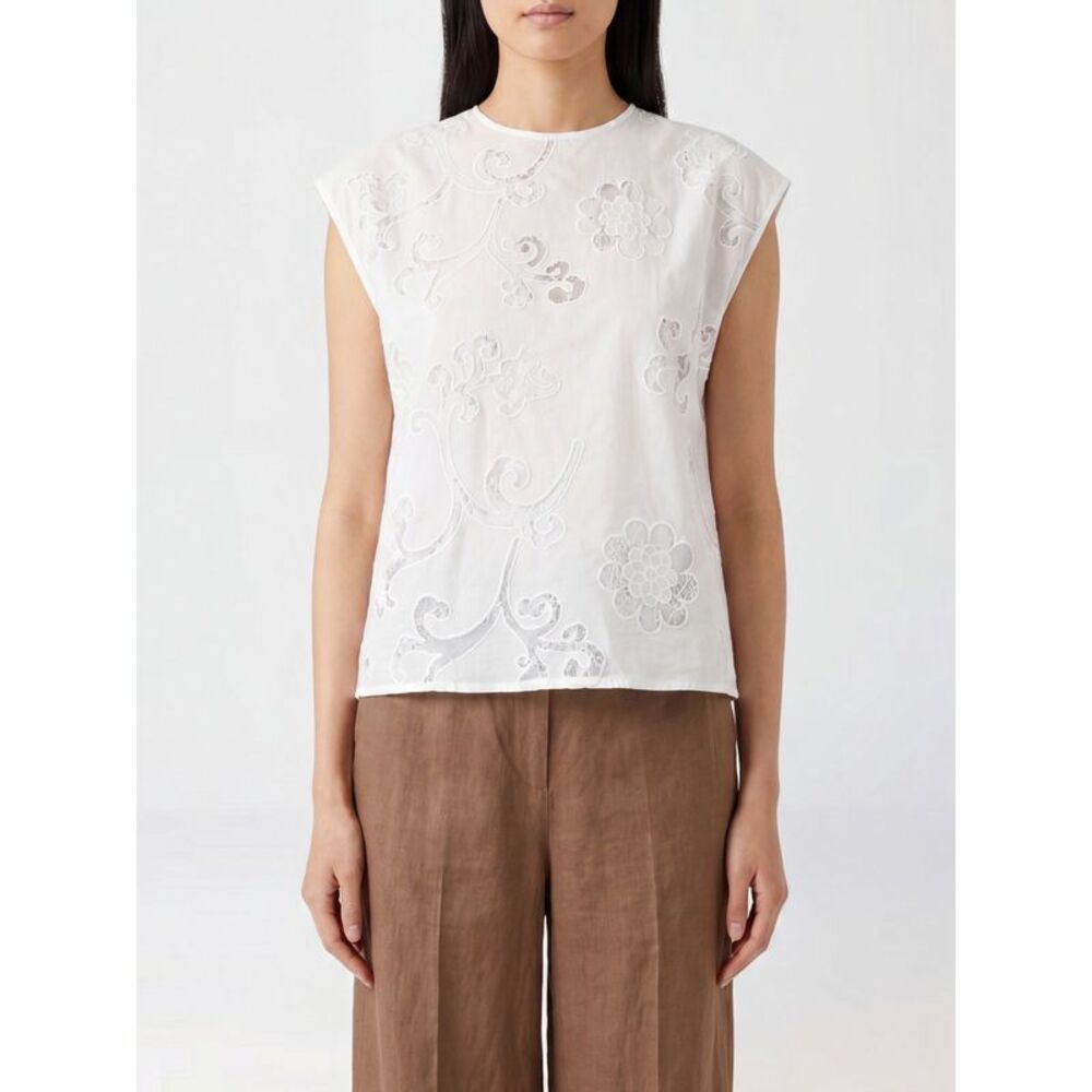 Semicouture Top Woman White
